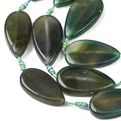 Natural Banded Agate Beads Strands&nbsp;G-F825-E02-01
