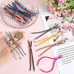 20Pcs 20 Colors Nylon Twisted Cord Bracelet&nbsp;MAK-SC0001-23