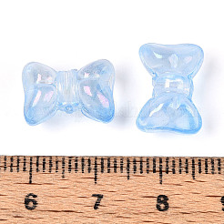Baking Paint Transparent Glass Beads&nbsp;DGLA-T004-05H