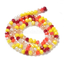 Glass Beads Strands&nbsp;EGLA-A034-M4mm-01