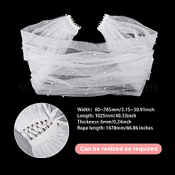 1Pc Polyester Gauze Tippet&nbsp;AJEW-GL0003-25B-01