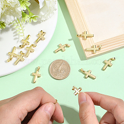 12Pcs Brass Pendants&nbsp;KK-BBC0027-99