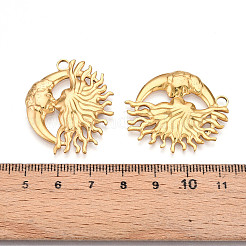 304 Stainless Steel Pendants&nbsp;STAS-N109-92G