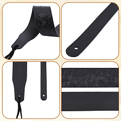 3Pcs 3 Styles PU Leather Adjustable Guitar Shoulder Strap&nbsp;AJEW-CL0003-60