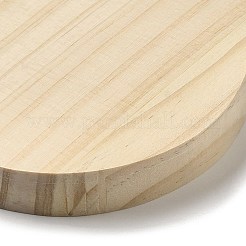 ブナ木製バングル & ブレスレット & 指輪 & ビーズ ディスプレイ ホルダー トレイ  クマ  9.9x9.5x1.5cm&nbsp;X1-AJEW-D068-01C