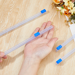 Plastic Reusable Cling Film Slide Cutter&nbsp;AJEW-WH0348-437A