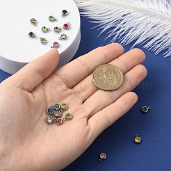 20Pcs 303 Stainless Steel Rhinestone Charms&nbsp;STAS-YW0001-17