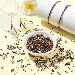 200G Electroplate Glass Seed Beads&nbsp;SEED-SZ0001-026A