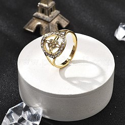 201 Stainless Steel Cuff Rings for Women&nbsp;RJEW-S395-03G-1
