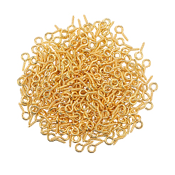 600Pcs Iron Screw Eye Pin Peg Bails&nbsp;IFIN-SC0001-91