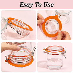 14Pcs Silicone Jar Gaskets&nbsp;AJEW-CN0007-09A