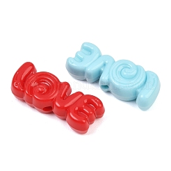 Opaque Acrylic Beads&nbsp;AC-CBAA064-02