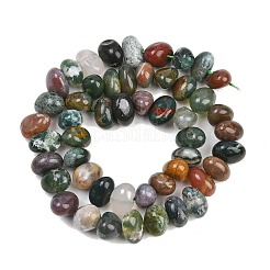 Natural Indian Agate Beads Strands&nbsp;G-RM250109-B7