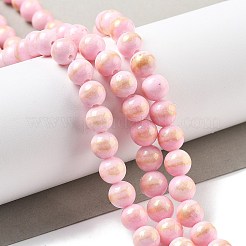 Natural Mashan Jade Beads Strands&nbsp;G-A255-A01-01B