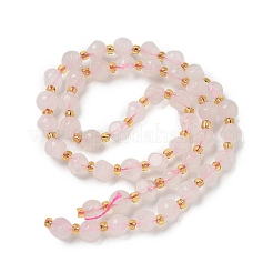 Natural Rose Quartz Beads Strands&nbsp;G-K387-A08-01