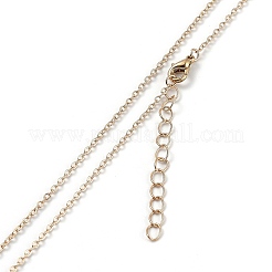 Golden Plated Heart with Constellation/Zodiac Sign Alloy Enamel Pendant Necklaces&nbsp;NJEW-H214-A07-G