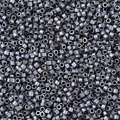MIYUKIデリカビーズ  シリンダー  日本製シードビーズ  11/0  （db0307)マットメタリックシルバーグレー  1.3x1.6mm  穴：0.8mm  約20000個/袋  100 G /袋&nbsp;SEED-J020-DB0307