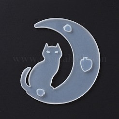 DIY Animal on the Crescent Moon Big Pendant Silicone Molds&nbsp;DIY-F125-03