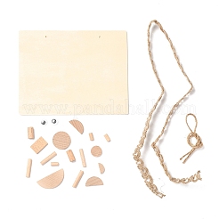 DIY Girl & Mushroom Painting Handmade Materials Package for Parent-Child&nbsp;DIY-P036-12