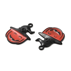 Halloween Alloy Enamel Pendants&nbsp;ENAM-K069-07C-EB