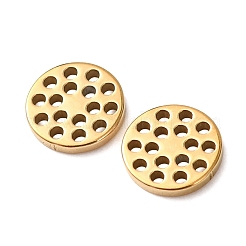Hollow 304 Stainless Steel Charms&nbsp;STAS-G385-05G-01