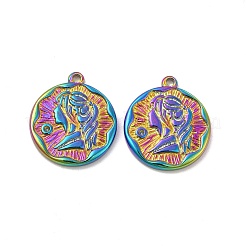 Ion Plating(IP) 304 Stainless Steel Pendants&nbsp;STAS-B032-10MC