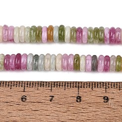 染色された天然水晶ビーズ連売り  ディスク  ヒシビーズ  ミックスカラー  6~6.5x1.5~2mm  穴：0.6~0.8mm  約173~180個/連  14.76~15.16インチ（37.5~38.5cm）&nbsp;G-Q606-105