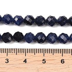 Natural Sodalite Beads Strands&nbsp;G-B175-D09-6mm