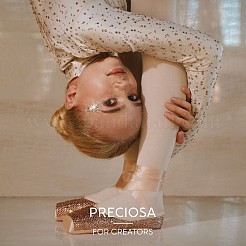 プレシオサ® マキシマ クリスタル ホットフィックスなし フラットバック ストーン  チェコクリスタル  デュラフォイル  ラウンド(438 11 615 シャトンローズ)  00030 261 スターライトゴールド  ss16（3.8~4mm）&nbsp;Y-PRC-NSS16-00030-261