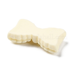 Cartoon Opaque Resin Polka Dot Bowknot Cabochons&nbsp;RESI-Q218-02H