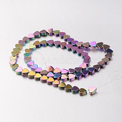 Electroplate Non-magnetic Synthetic Hematite Bead Strands&nbsp;G-F300-23B-02