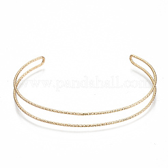 Brass Cuff Bangles Making&nbsp;KK-S354-279-NF