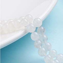 Natural Rainbow Moonstone Beads Strands&nbsp;G-G212-6mm-37