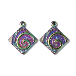 Ion Plating(IP) 304 Stainless Steel Pendants&nbsp;STAS-P318-01MC