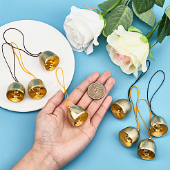 20Pcs 2 Colors Alloy Jingle Bell Wind Chimes&nbsp;FIND-GL0001-43