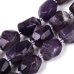 Natural Amethyst Beads Strands&nbsp;G-N362-07A-07