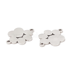 Non-Tarnish 201 Stainless Steel Connector Charms&nbsp;STAS-G296-16P
