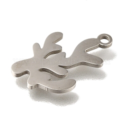 201 Stainless Steel Pendants&nbsp;STAS-R136-33P