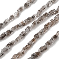 天然ハーキマーダイヤモンドビーズ連売り  ナゲット  6~11x4~5x2~5mm  穴：0.9mm  約58~62個/連  15.67''（39.8センチメートル）&nbsp;GG-CBA8084-03