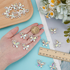 16Pcs Alloy Cabochons&nbsp;FIND-FG0005-01