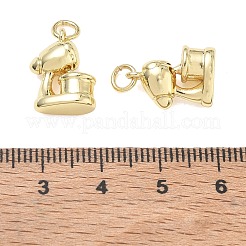 Rack Plating Brass Pendants&nbsp;KK-CBAB1AF-03G