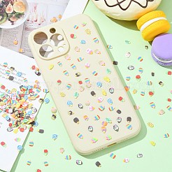 手作り樹脂クレイカボション  ネイルアートの装飾の付属品  アイスキャンデー  ミックスカラー  5.5~8x3.5~5.5x0.5~0.6mm&nbsp;CLAY-CJC0014-04
