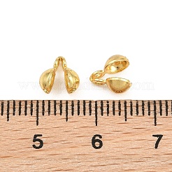 Brass Bead Tips&nbsp;KK-CBA57BD-08G