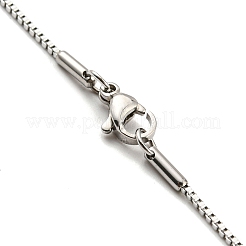Non-Tarnish 304 Stainless Steel Satellite Chain Necklaces&nbsp;NJEW-P285-02P