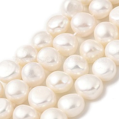Natural Cultured Freshwater Pearl Beads Strands&nbsp;PEAR-A006-10E-X