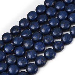 Synthetic Howlite Imitation Lapis Lazuli Beads&nbsp;G-S393-12A-12mm