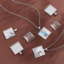 DIY Blank Pendant Making Kit&nbsp;DIY-UN0004-93
