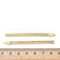 Brass Tassel Pendants&nbsp;KK-L254-10G