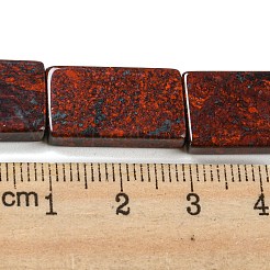 Natural Flower Agate Beads Strands&nbsp;G-M420-G01-01