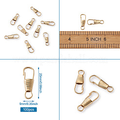 Iron Keychain Clasp Findings&nbsp;IFIN-TAC0002-11LG